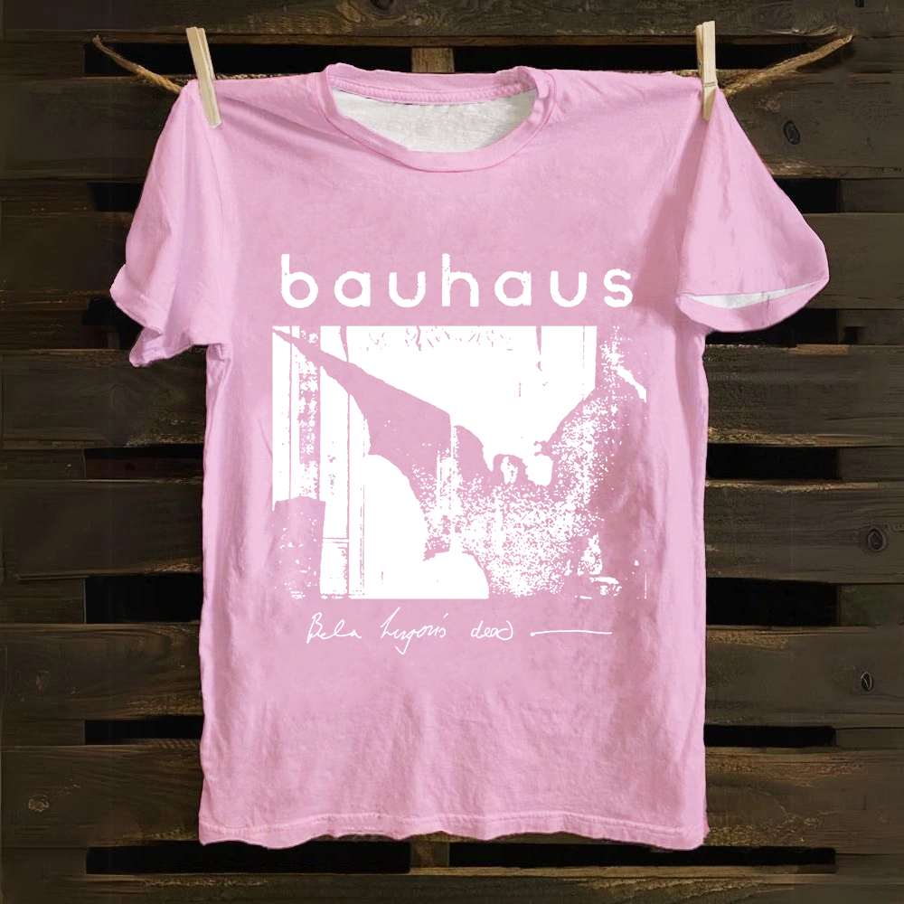 Unisex cotton Bauhaus Rock Band T-Shirt