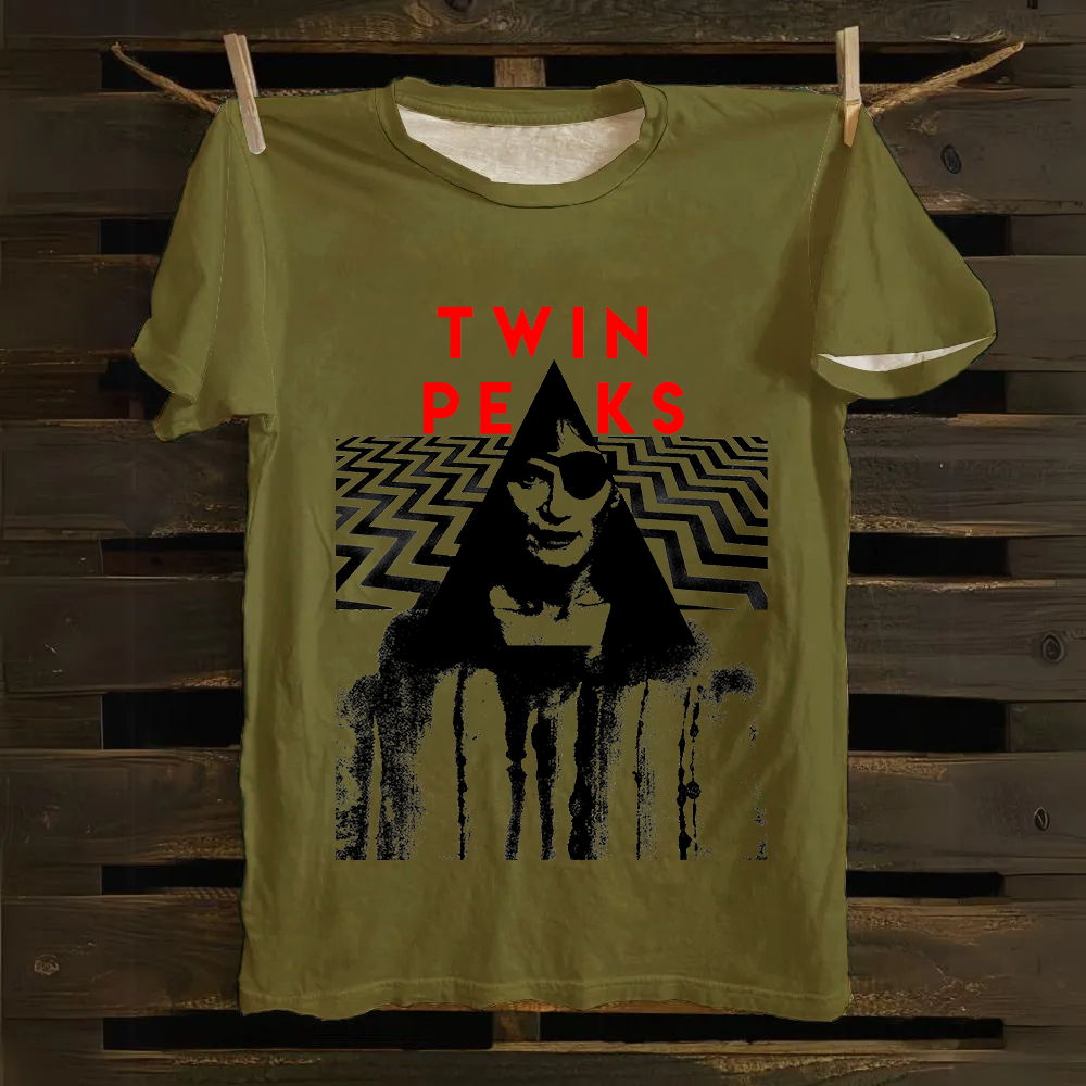 Twin peaks TV Series Classic Cotton T-Shirt