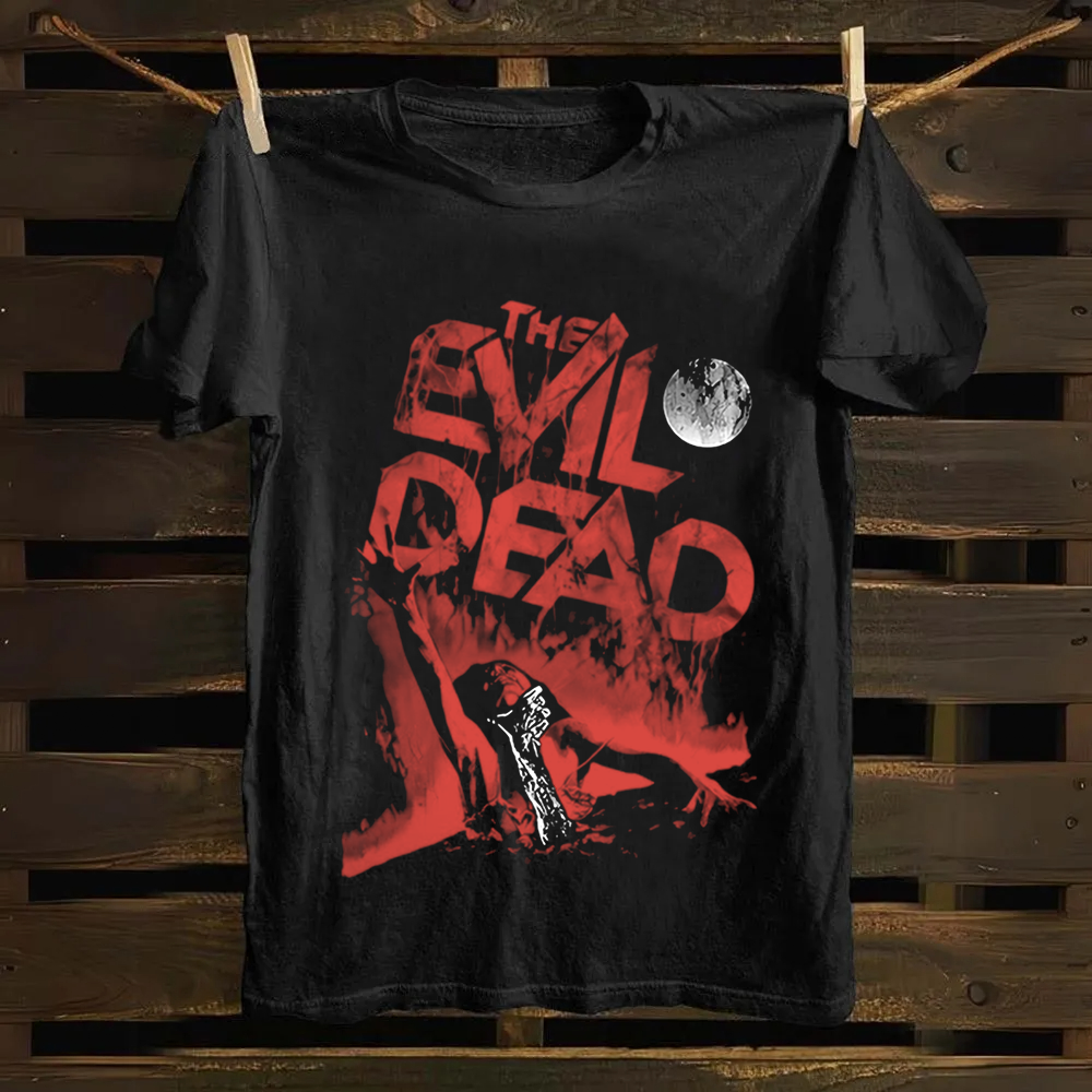 Unisex Vintage Evil Dead Cotton T-Shirt