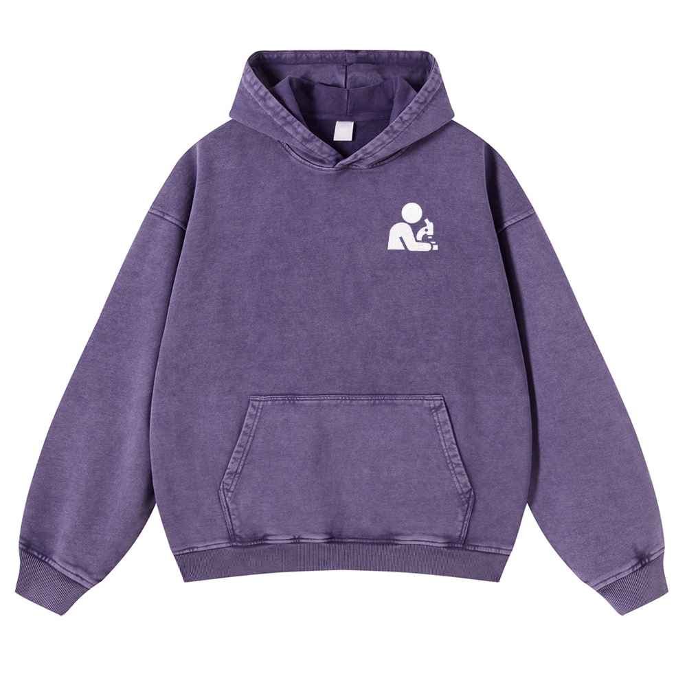 Laboratory Scientist Casual Washed Hoodie