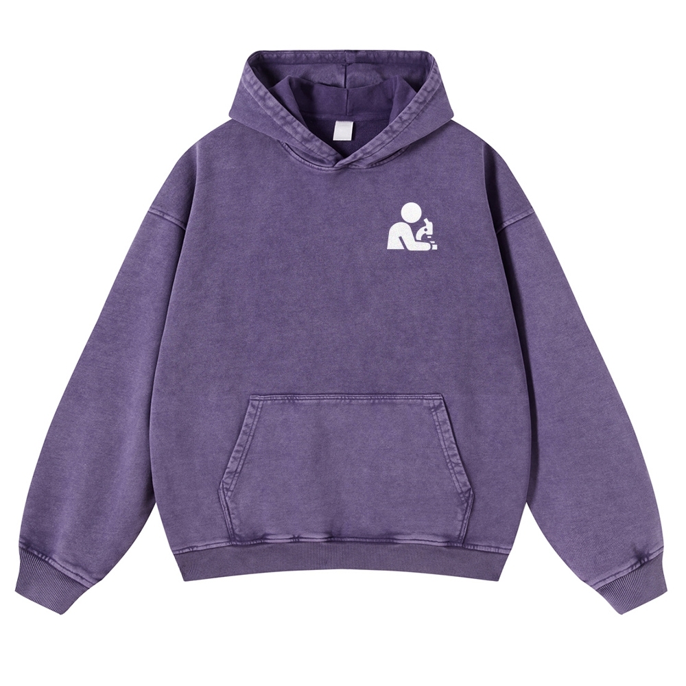 Laboratory Scientist Casual Washed Hoodie