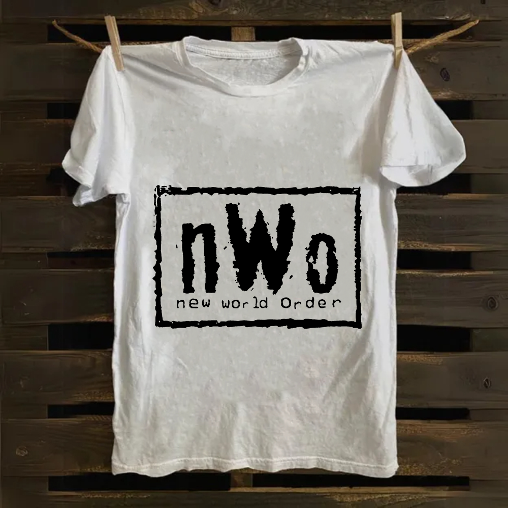 Wrestling  Cotton Nwo New World Order WWE T-Shirt