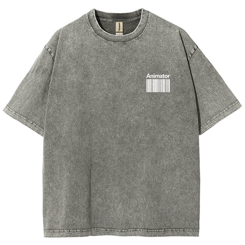 Animator Unisex Fit Washed T-Shirt