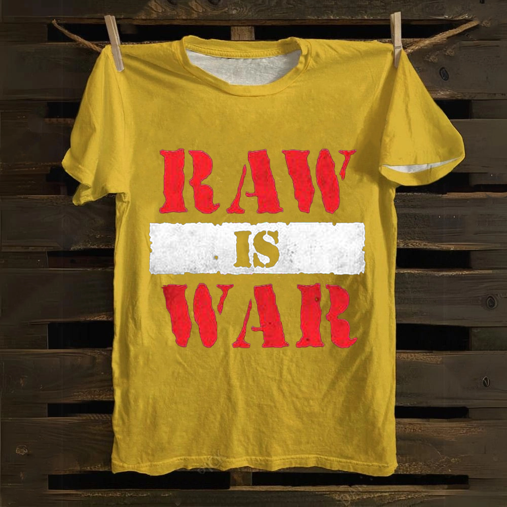 Wrestling WWE Raw Vintage cotton T-Shirt