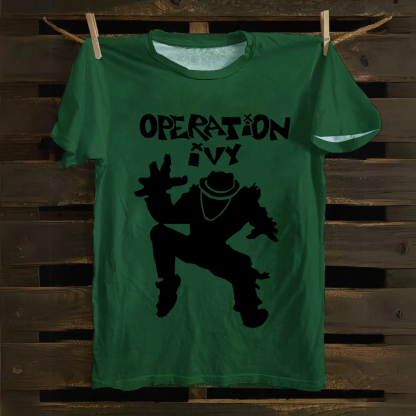 Unisex Vintage Operation Ivy Band cotton T-Shirt