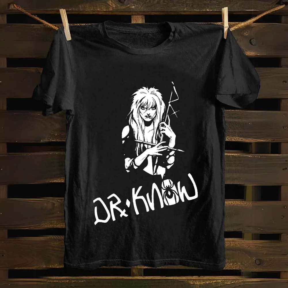 Unisex Vintage  Dr. Know Band  Cotton T-Shirt