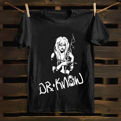 Unisex Vintage  Dr. Know Band  Cotton T-Shirt