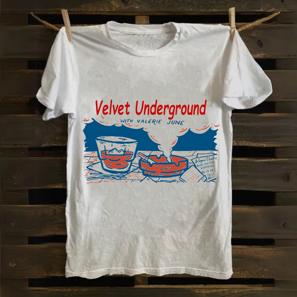 Unisex The Velvet Underground Band Cotton T-Shirt
