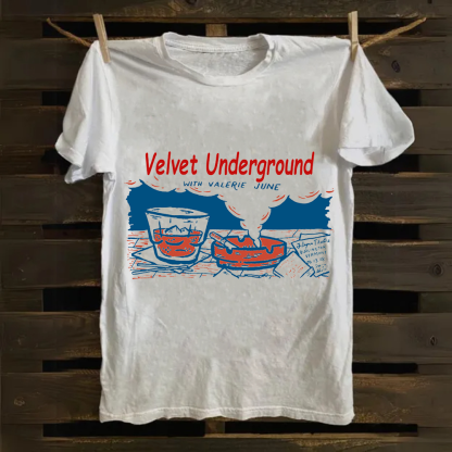 Unisex The Velvet Underground Band Cotton T-Shirt