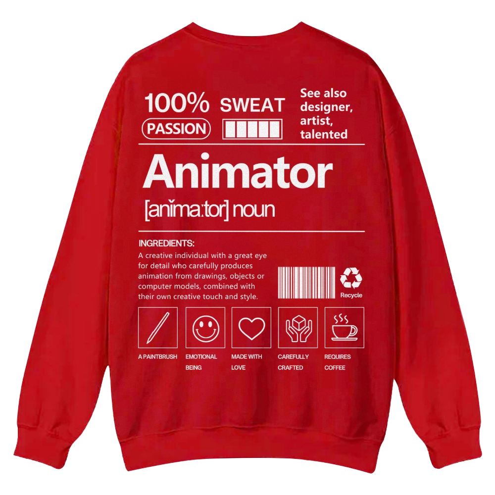 Animator Casual Crewneck Sweatshirt