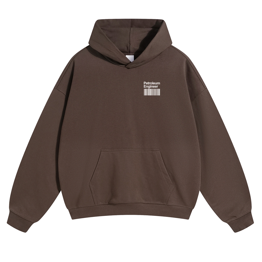 Petroleum Engineer Solid Color Hoodie