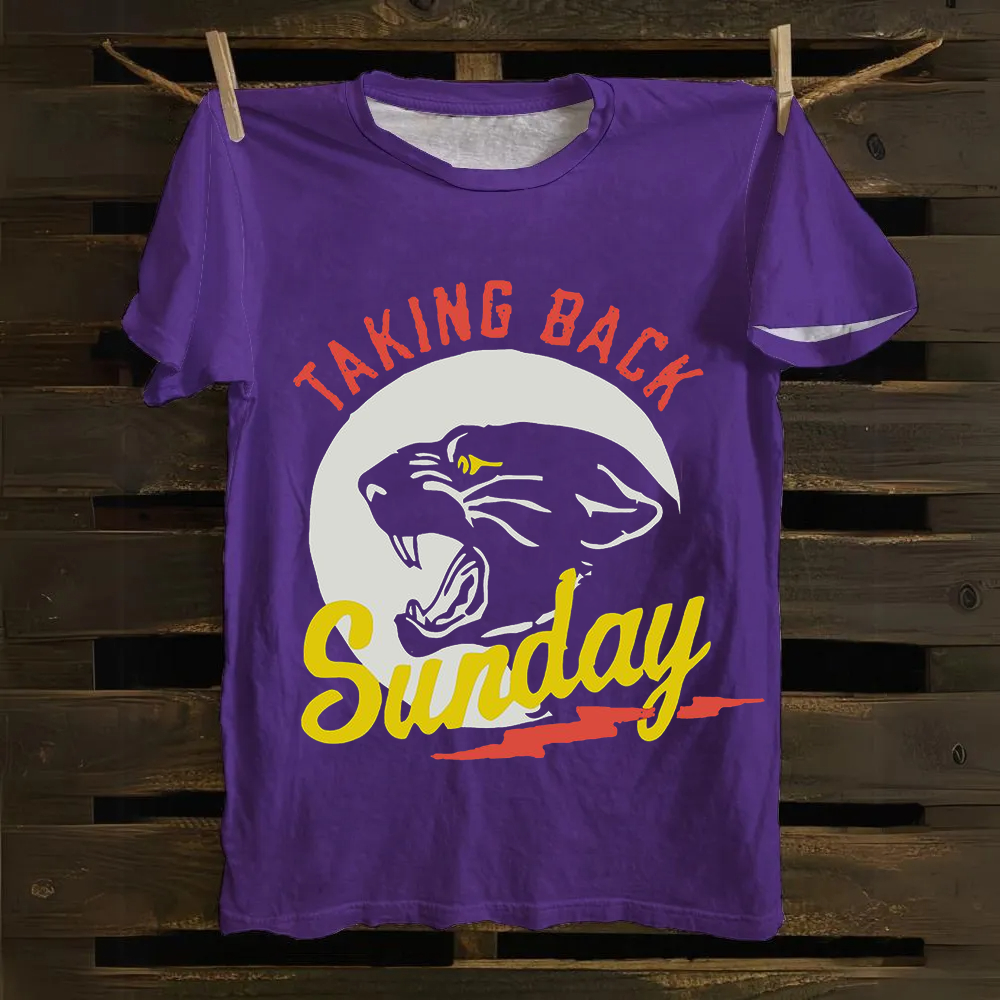 Unisex Vintage Taking Back Sunday Band Cotton T-Shirt