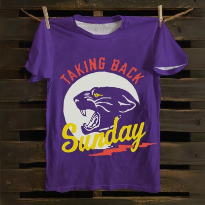 Unisex Vintage Taking Back Sunday Band Cotton T-Shirt