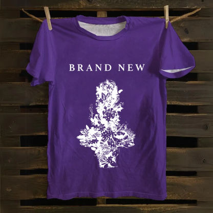 Unisex Vintage Brand New Band Cotton T-Shirt