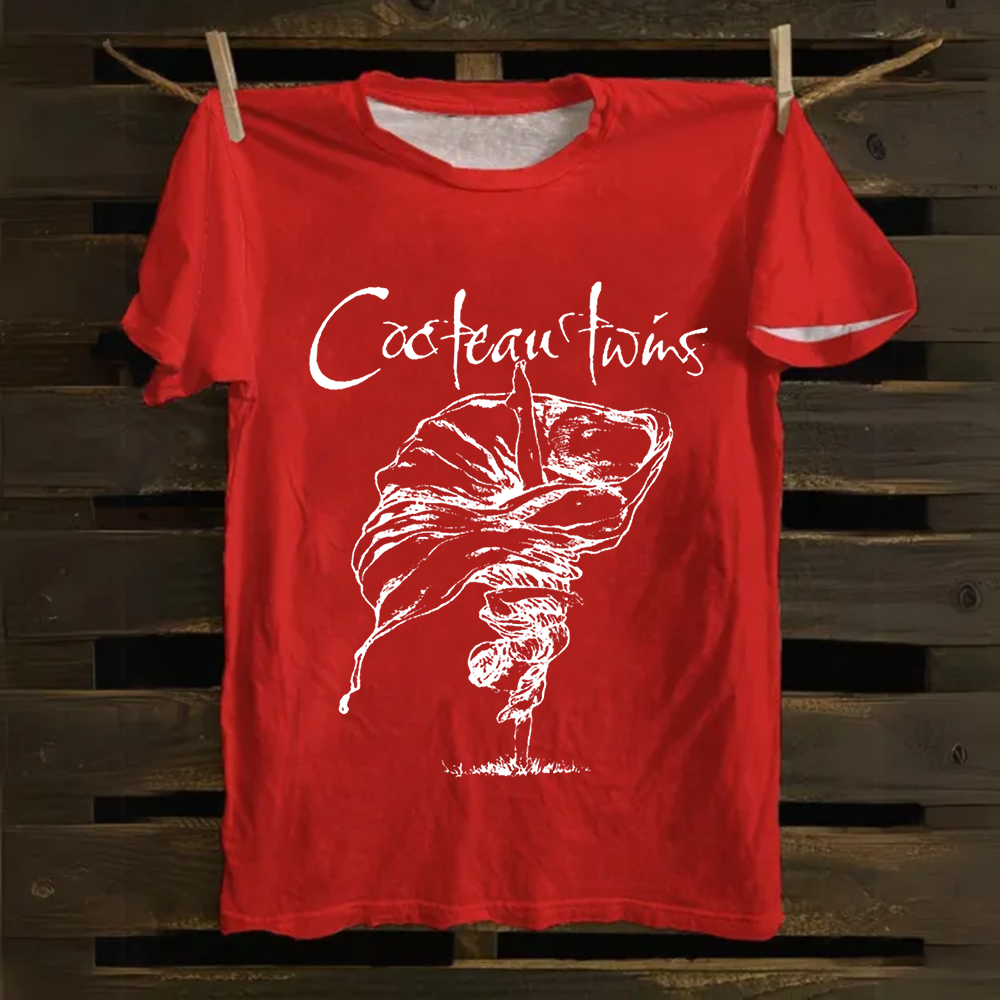 Unisex Vintage Cocteau Twins Band  Cotton T-Shirt