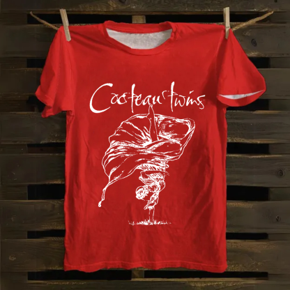 Unisex Vintage Cocteau Twins Band  Cotton T-Shirt