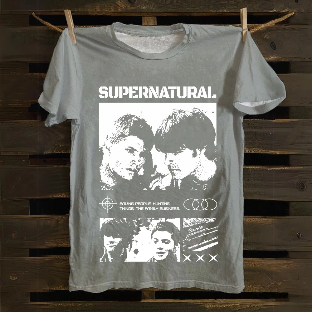 Supernatural TV Series Cotton T-Shirt