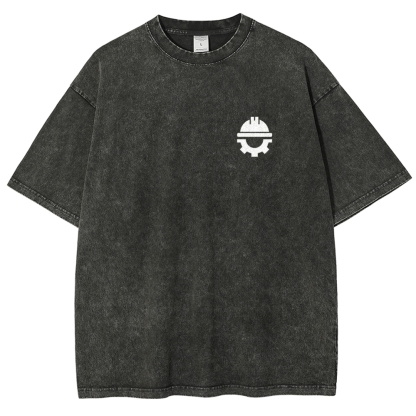 Civil Engineer Unisex Fit Washed T-Shirt