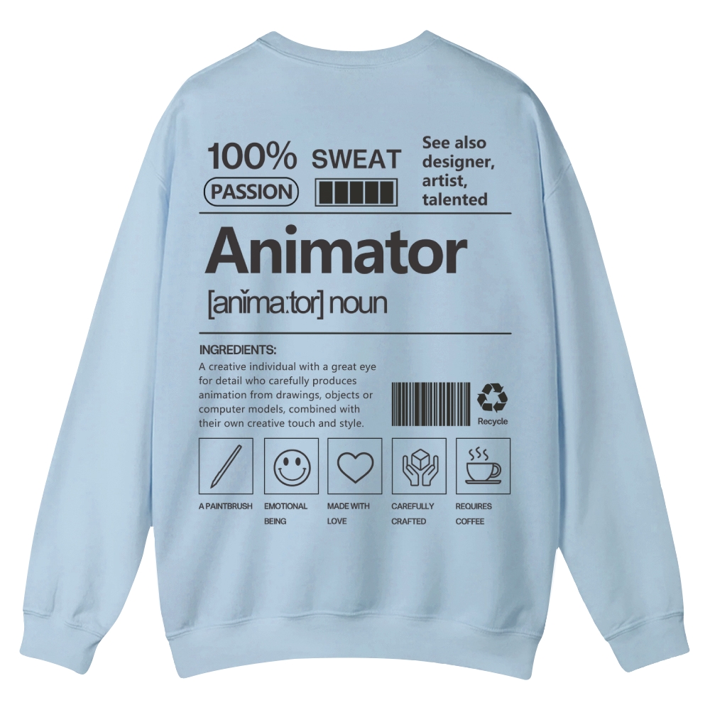 Animator Casual Crewneck Sweatshirt