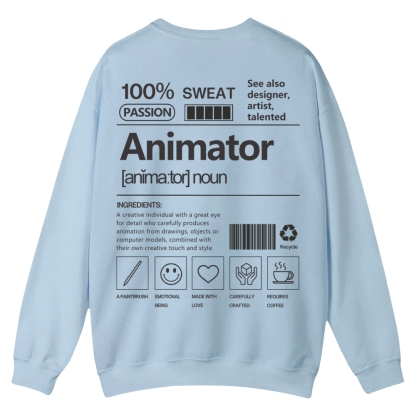 Animator Casual Crewneck Sweatshirt