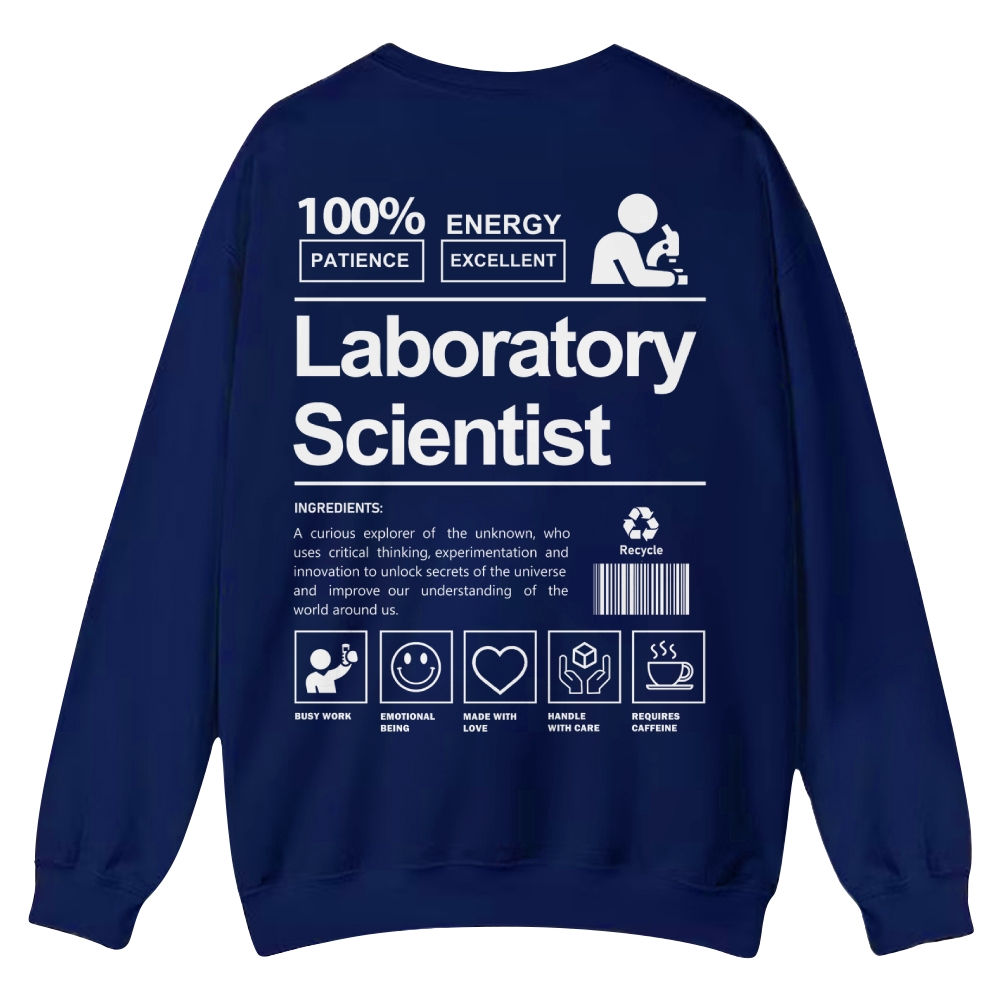 Laboratory Scientist Casual Crewneck Sweatshirt