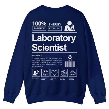 Laboratory Scientist Casual Crewneck Sweatshirt