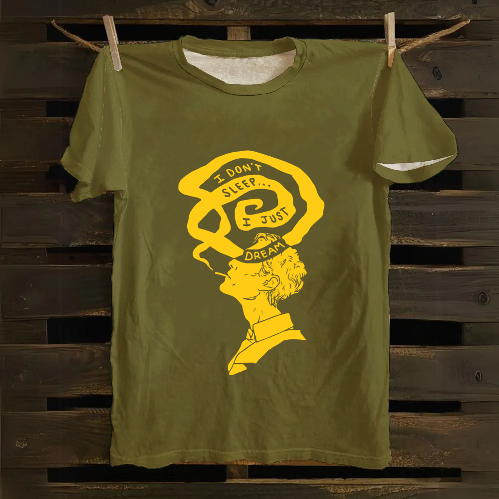 Unisex Vintage True Detective TV Series  Cotton T-Shirt