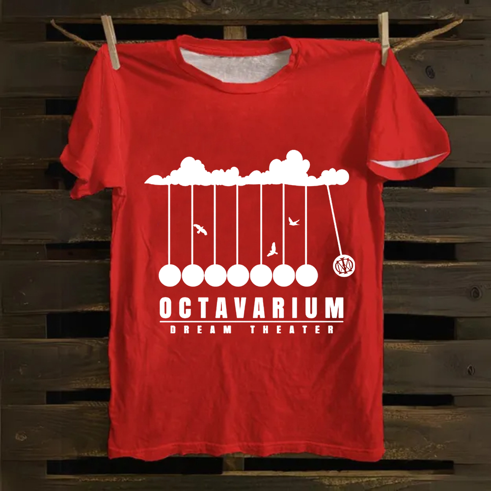 Unisex Vintage Dream Theater Rock Band Cotton T-Shirt