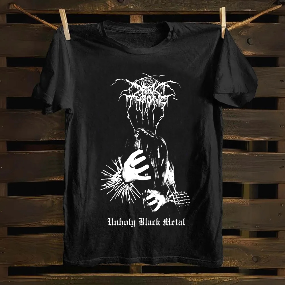 Unisex Vintage Darkthrone cotton T-Shirt