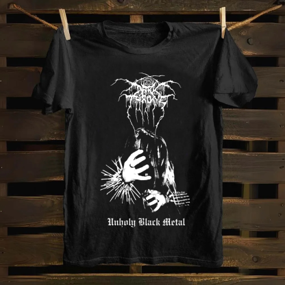 Unisex Vintage Darkthrone cotton T-Shirt