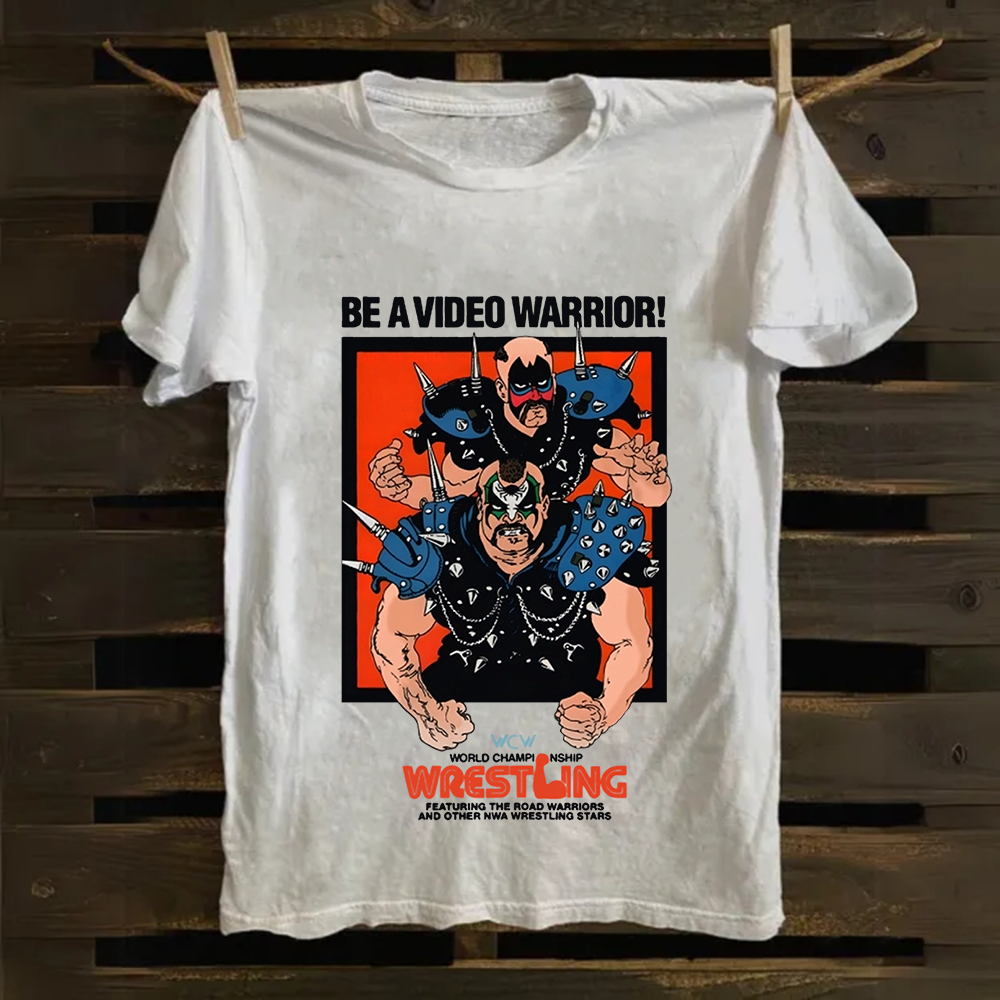 Unisex Vintage WCW Wrestling Sting  Cotton T-Shirt