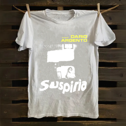 Unisex Vintage Suspiria Horror Movie Cotton T-Shirt