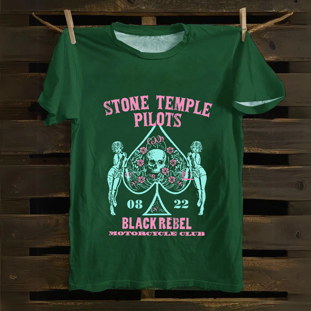 Stone Temple Pilots Band Cotton T-Shirt