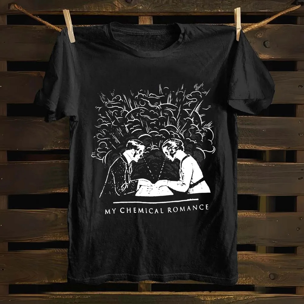Unisex Vintage My chemical romance Band Cotton T-Shirt
