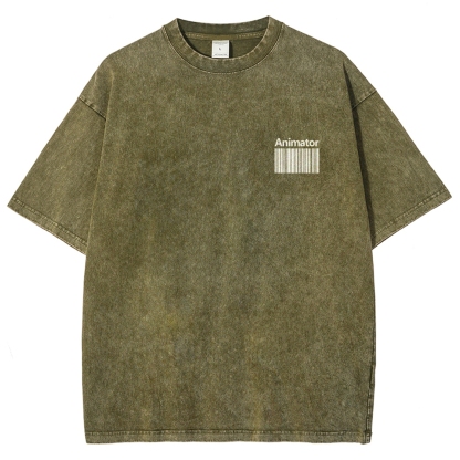 Animator Unisex Fit Washed T-Shirt