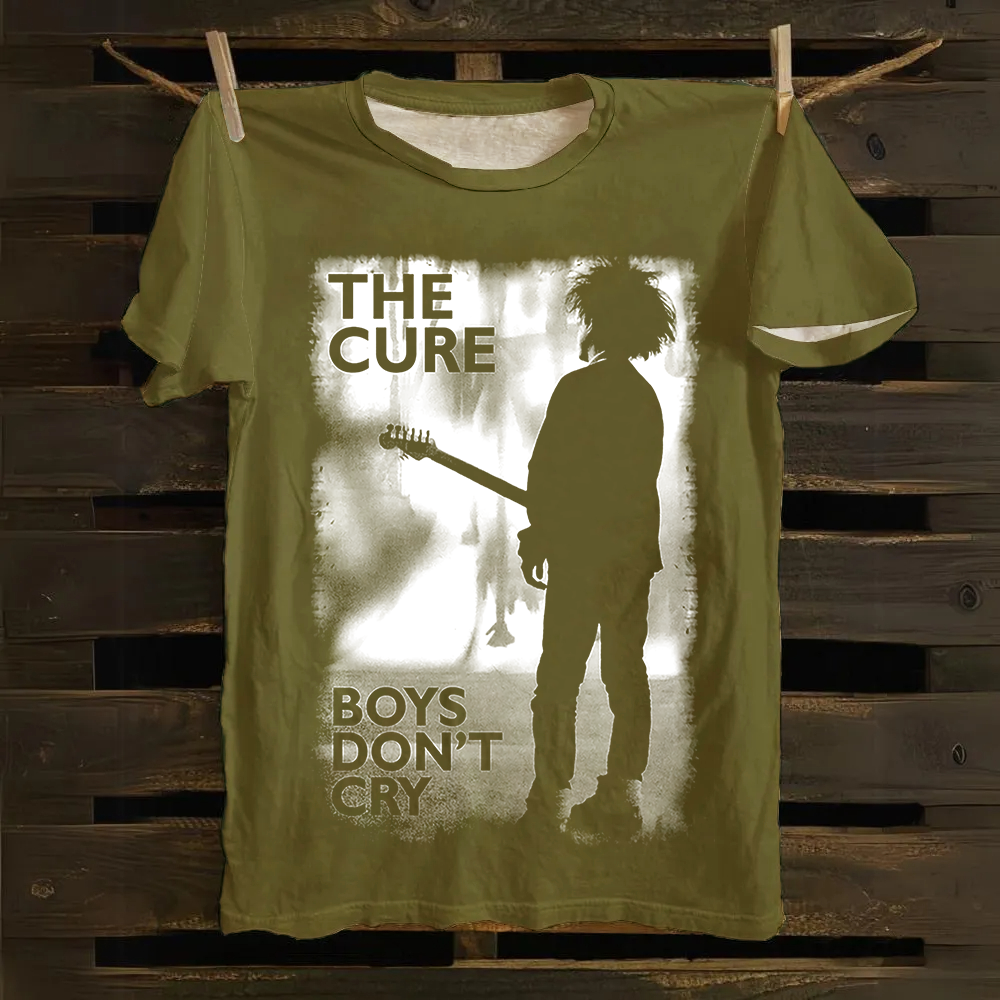 Unisex Vintage The Cure Cotton T-Shirt
