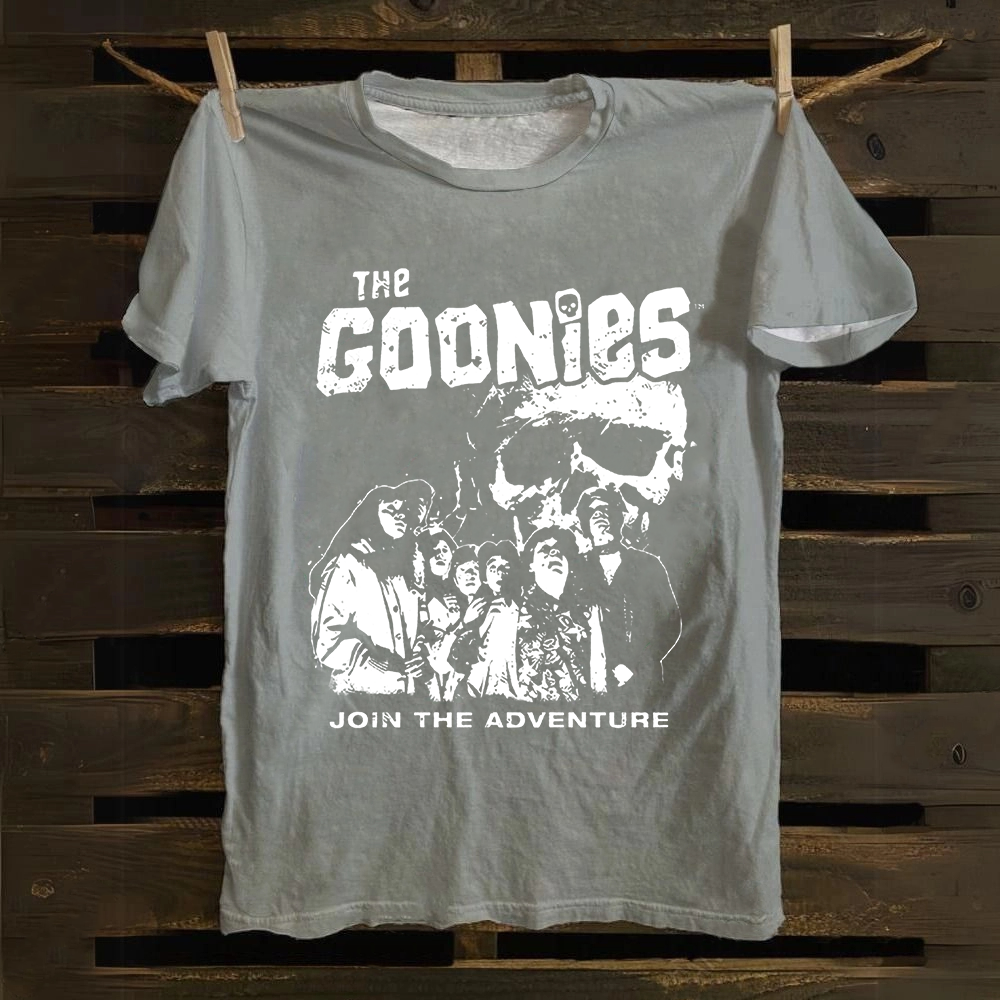 Unisex Vintage  The Goonies Movie Cotton T-Shirt