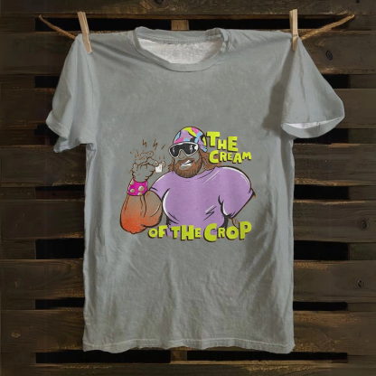 WWE Macho Man-Randy Savage Casual Printed Cotton T-Shirt