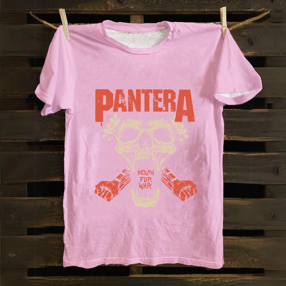 Unisex Vintage Pantera cotton T-Shirt