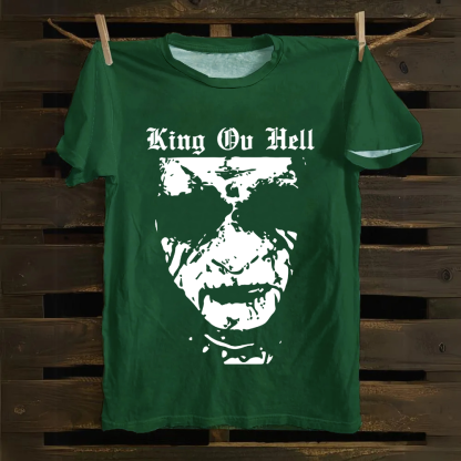 Unisex Vintage  King ov Hell Musicians Cotton T-Shirt