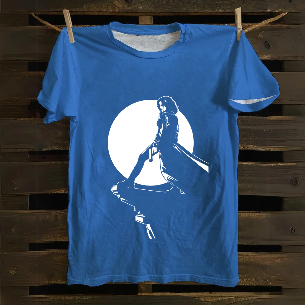 Unisex Vintage Underworld Movie  Cotton T-Shirt