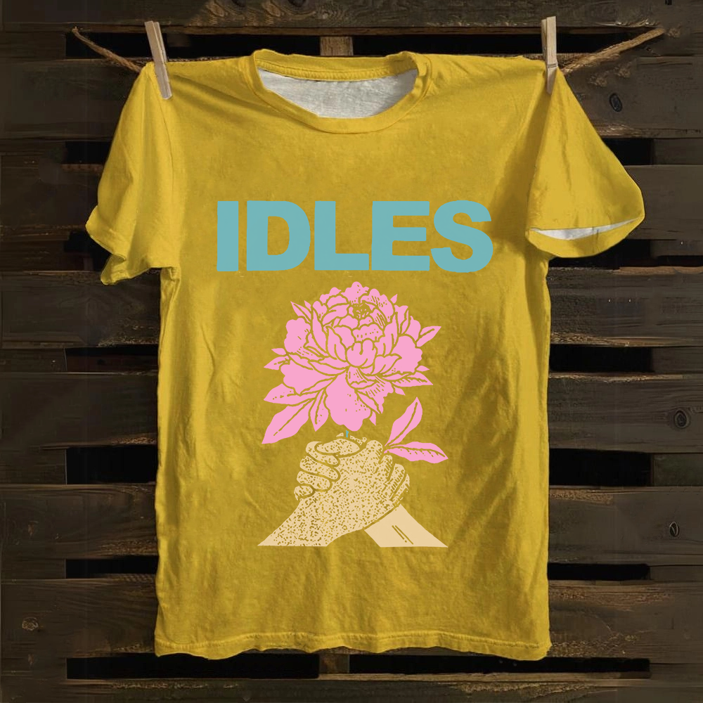 Idles Band Vintage Cotton T-Shirt
