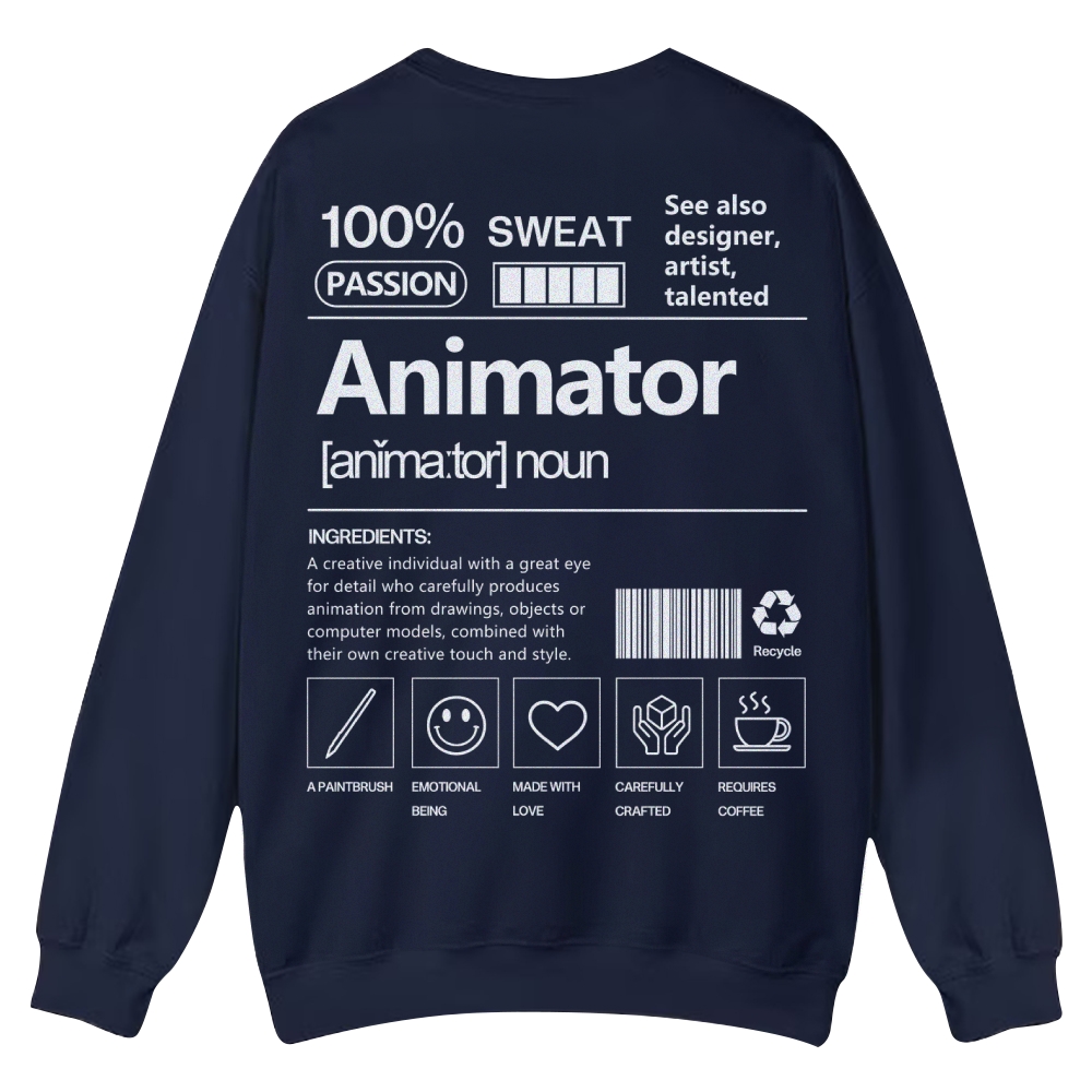 Animator Casual Crewneck Sweatshirt