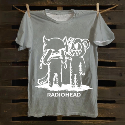 Unisex  Cotton  Radiohead T-Shirt