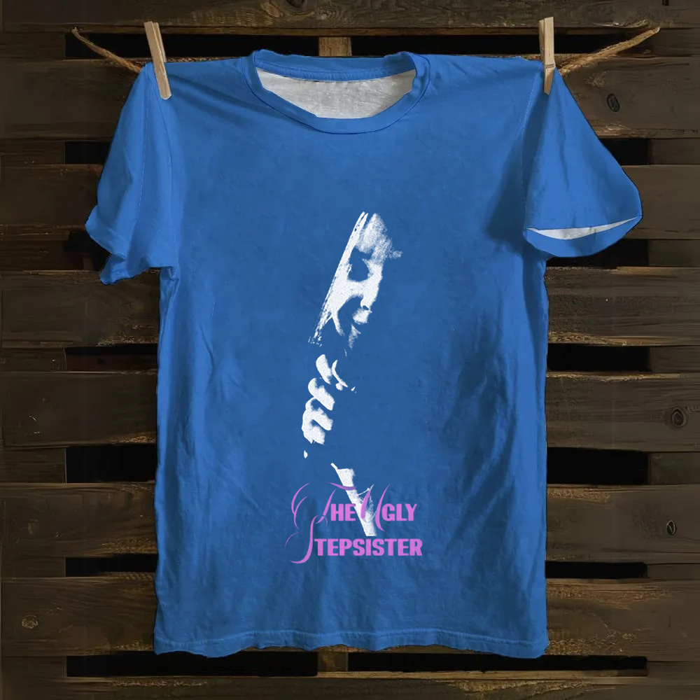 Unisex Vintage  The Ugly Stepsister Horror movie 2025 Cotton T-Shirt