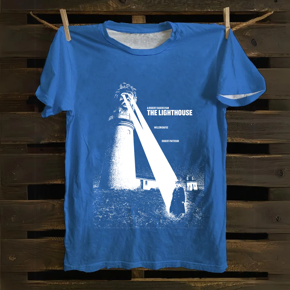 Unisex Vintage The Lighthouse Cotton T-Shirt