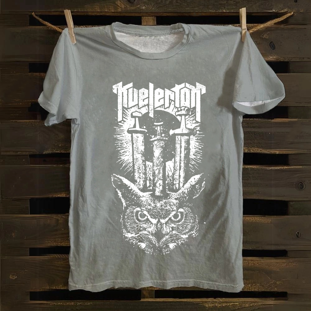 Unisex Vintage  Kvelertak Band  Cotton T-Shirt
