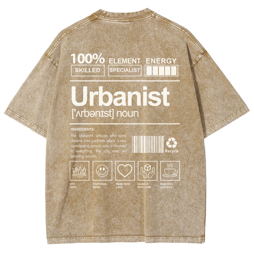 Urbanist Unisex Fit Washed T-Shirt