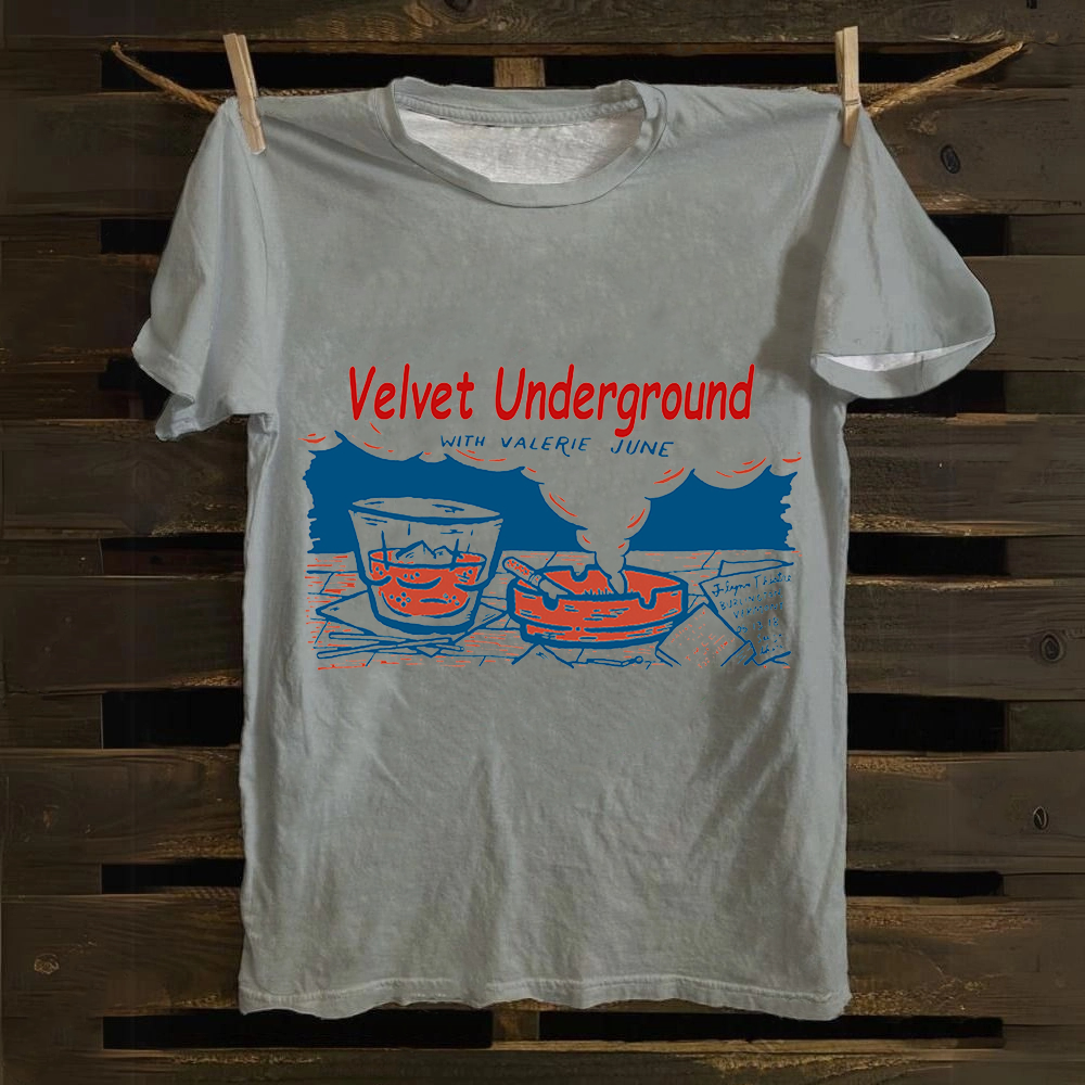 Unisex The Velvet Underground Band Cotton T-Shirt