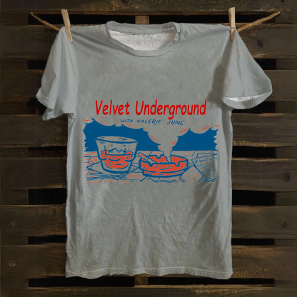 Unisex The Velvet Underground Band Cotton T-Shirt